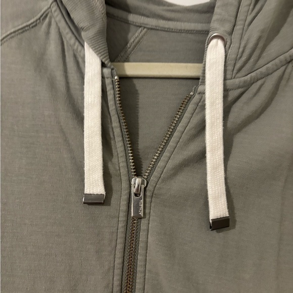 Athleta Gray Zip-Up Hoodie - Picture 2 of 5